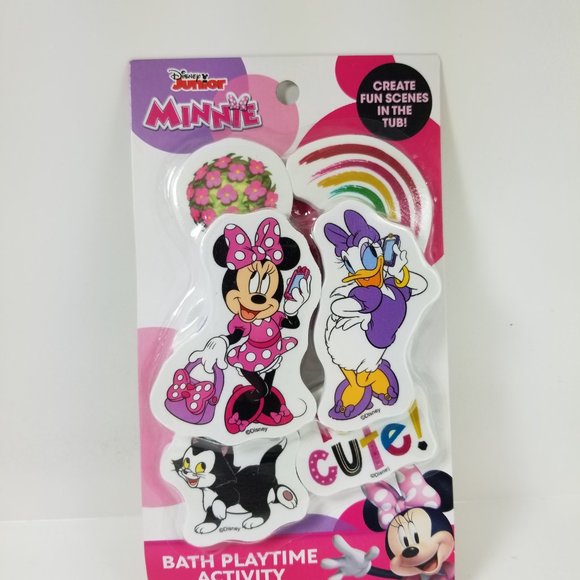 Disney | Toys | Minnie Mouse And Daisy Duck Bath Activity Foam Character Set | Poshmark